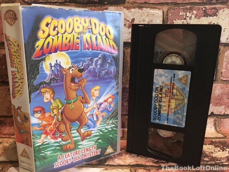 Scooby Doo On Zombie Island VHS Video Tape Childrens Cartoon 1999 TBLO ...